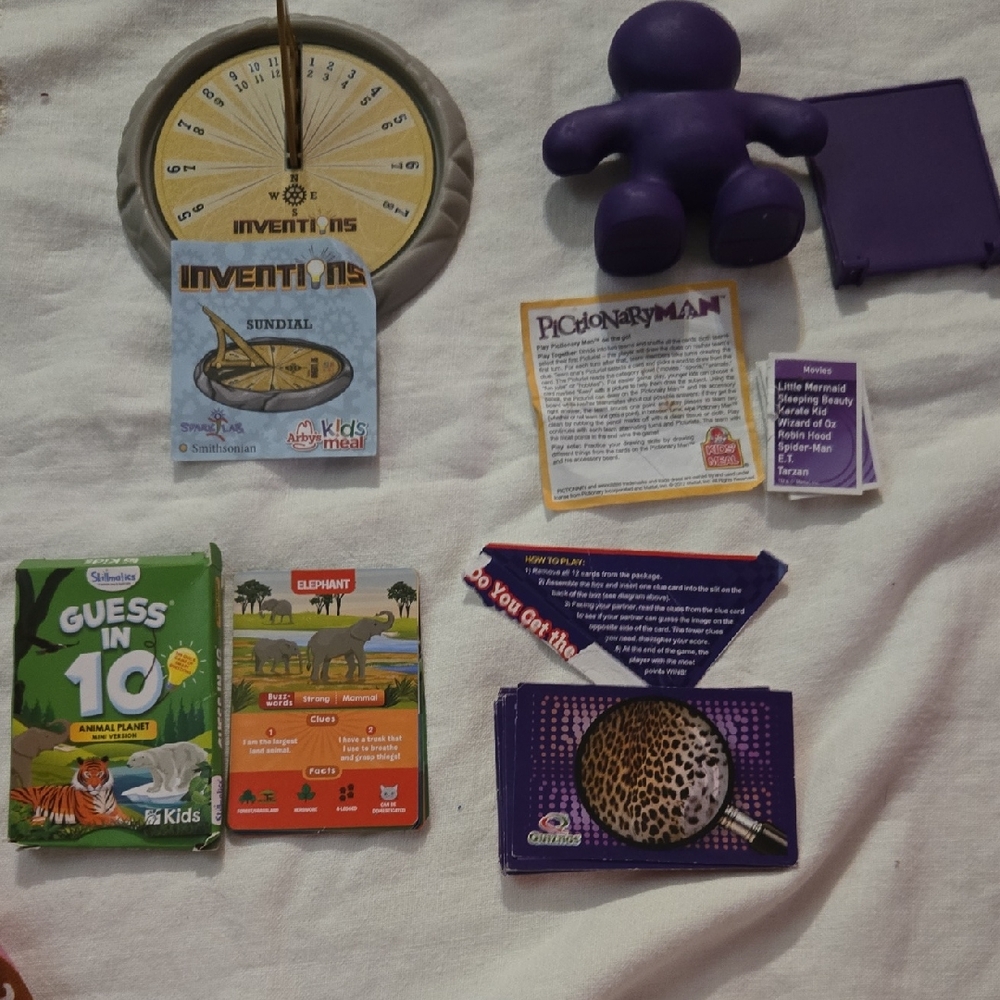Lot Of Kids Meal Games